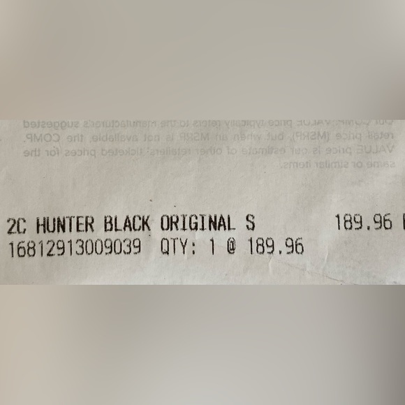 •SOLD• Hunter Original Rain Boots - Picture 4 of 4